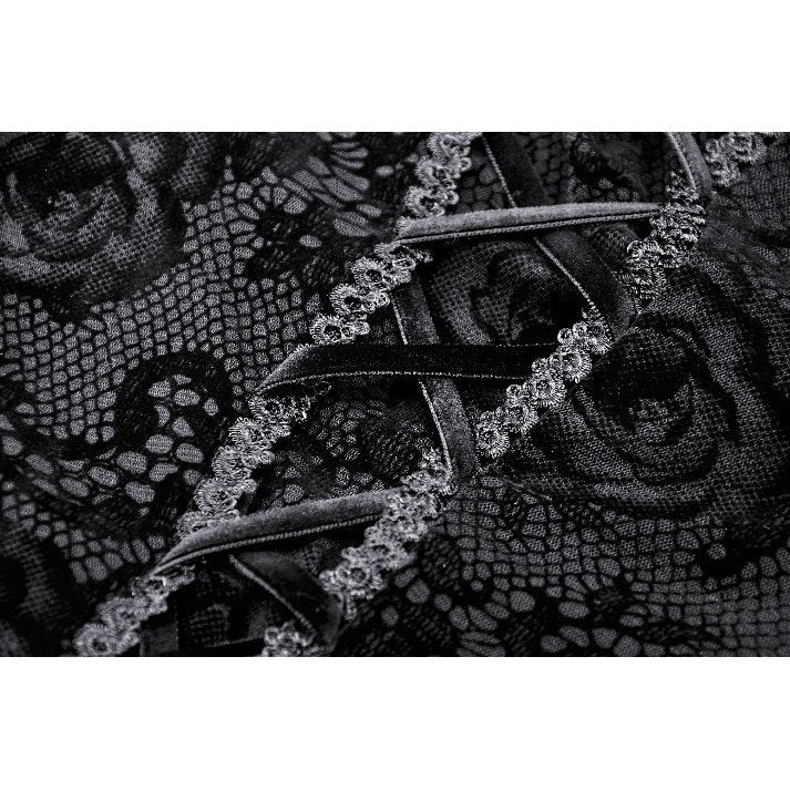 Dark in Love Verena Gothic Fishtail Dress