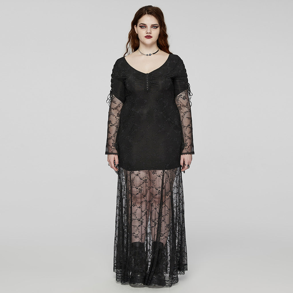 Punk Rave Margetta Plus Size Gothic Dress