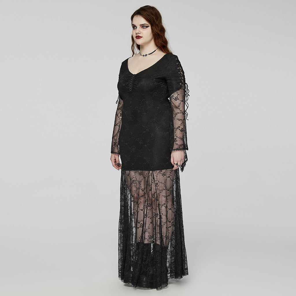 Punk Rave Margetta Plus Size Gothic Dress