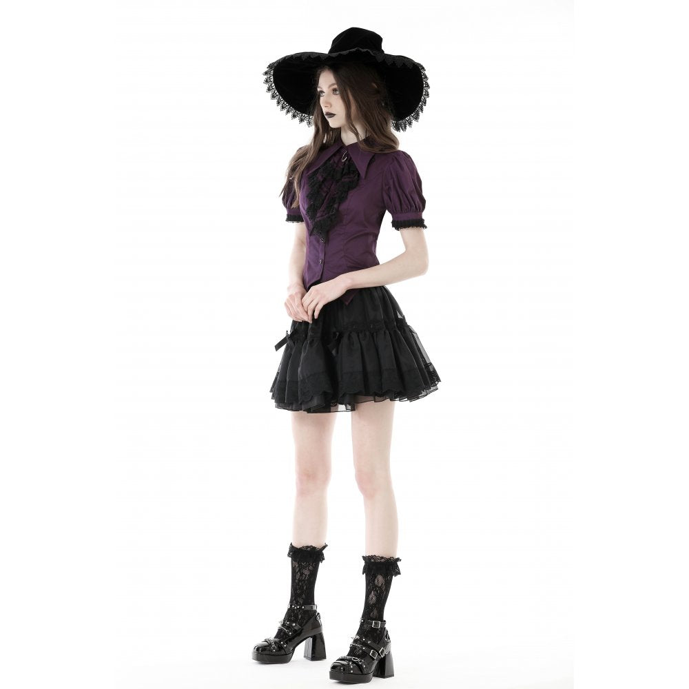 Dark In Love Druantia Blouse - Kate's Clothing