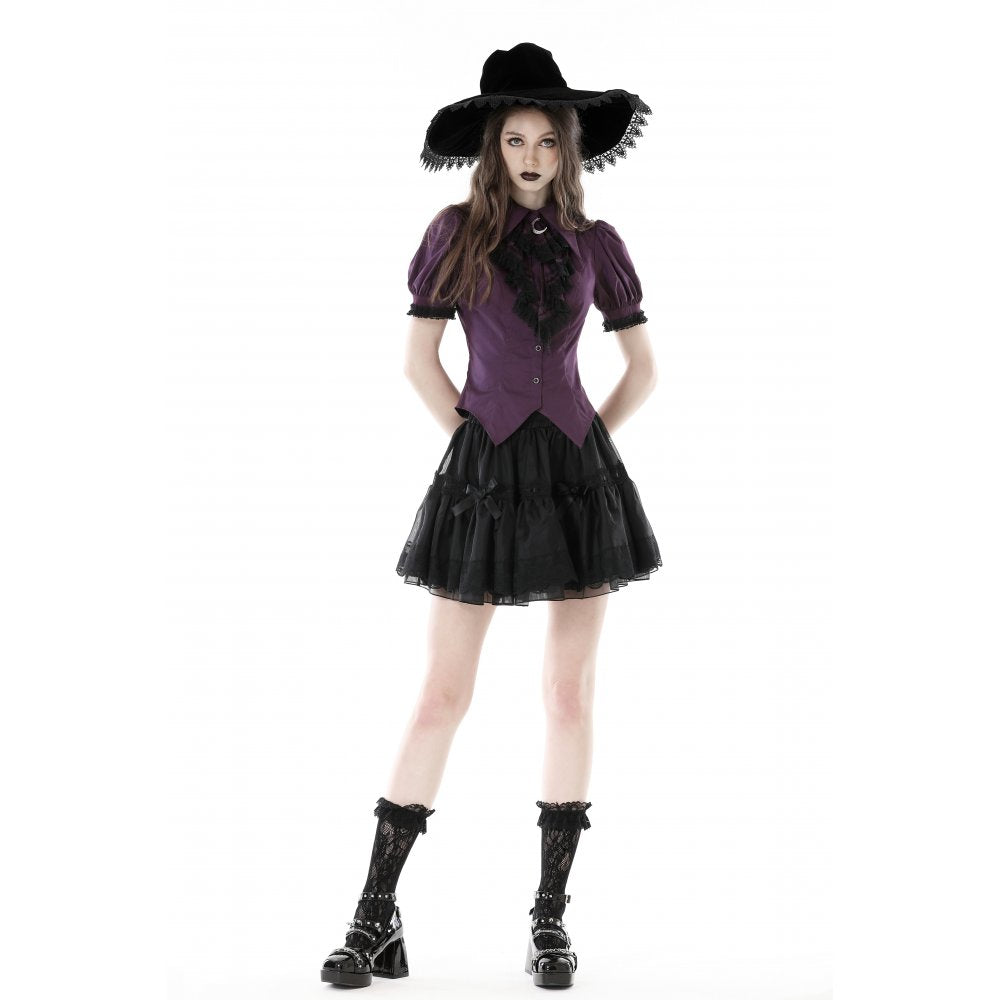 Dark In Love Druantia Blouse - Kate's Clothing