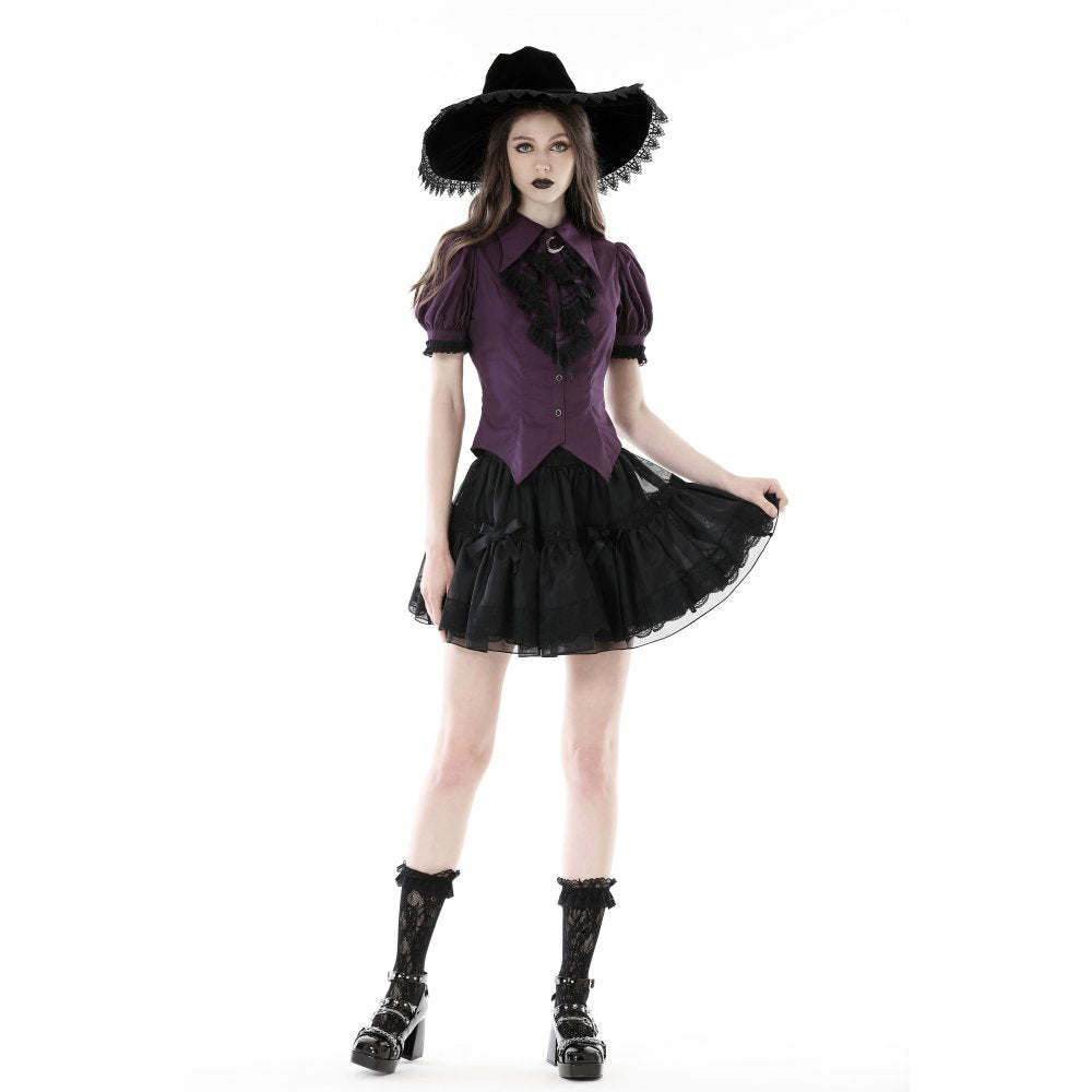 Dark In Love Druantia Blouse - Kate's Clothing