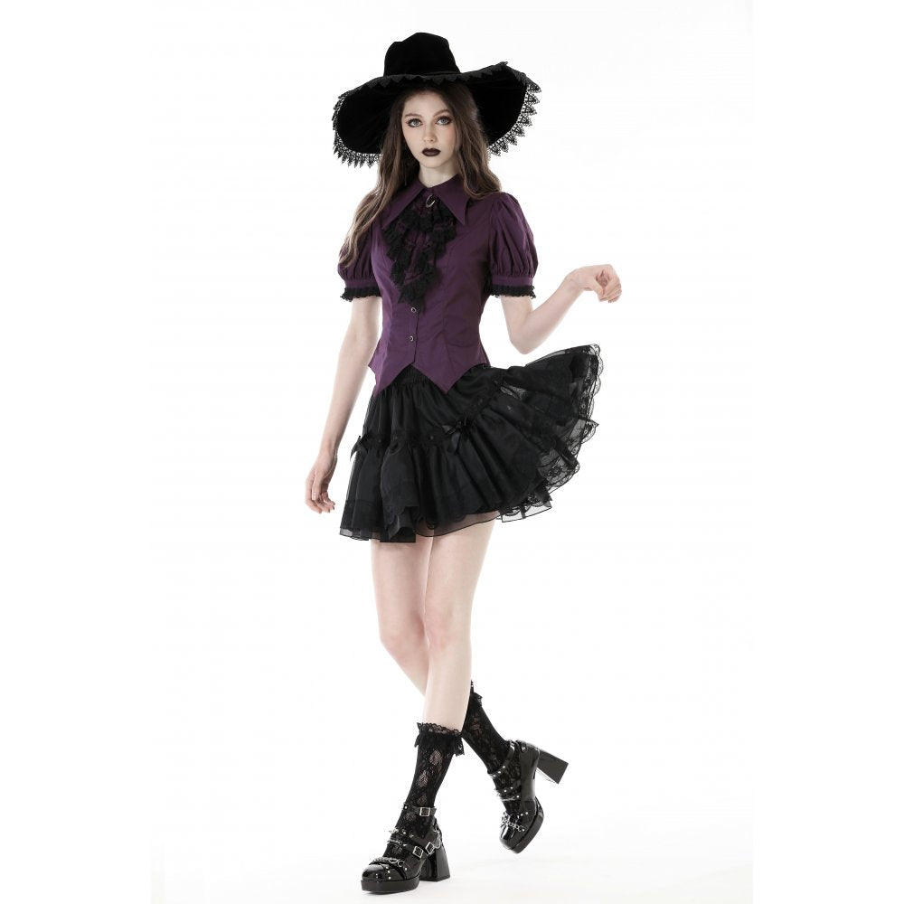 Dark In Love Druantia Blouse - Kate's Clothing