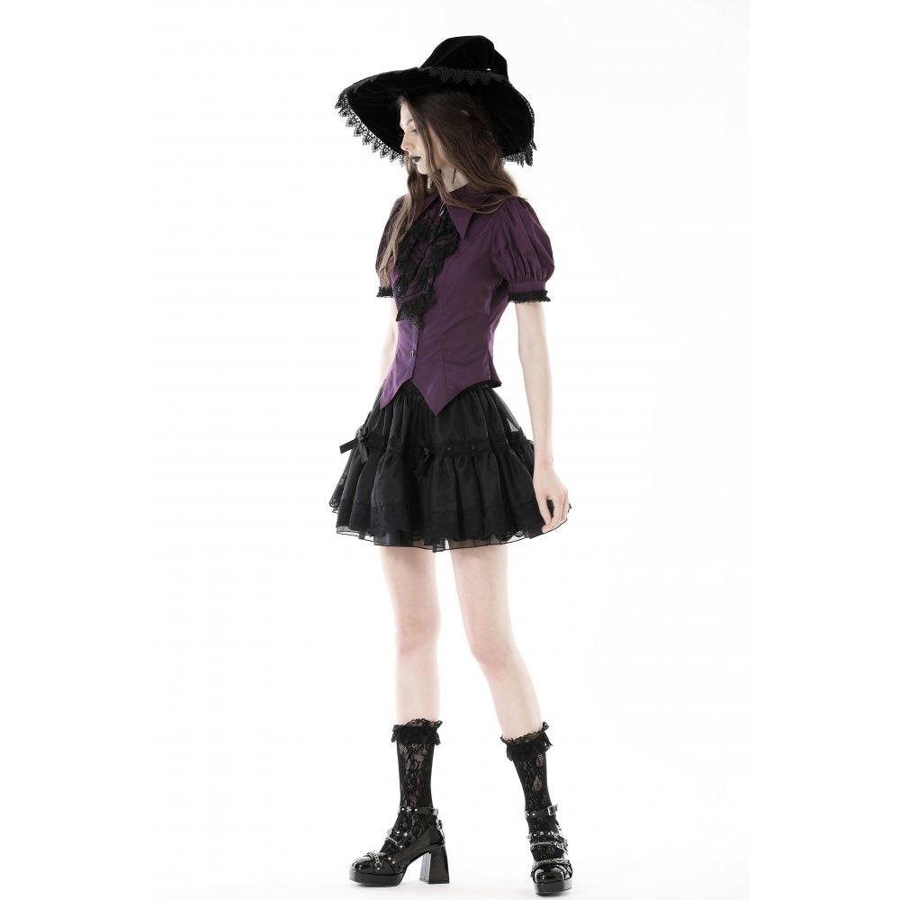Dark In Love Druantia Blouse - Kate's Clothing