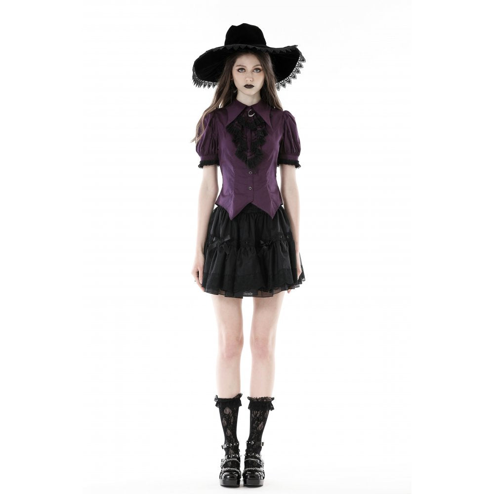 Dark In Love Druantia Blouse - Kate's Clothing