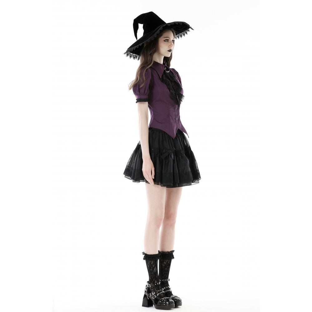 Dark In Love Druantia Blouse - Kate's Clothing