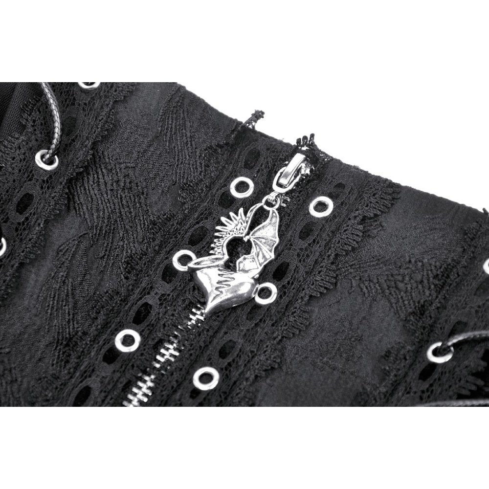 Dark In Love Wren Mini Skirt - Kate's Clothing