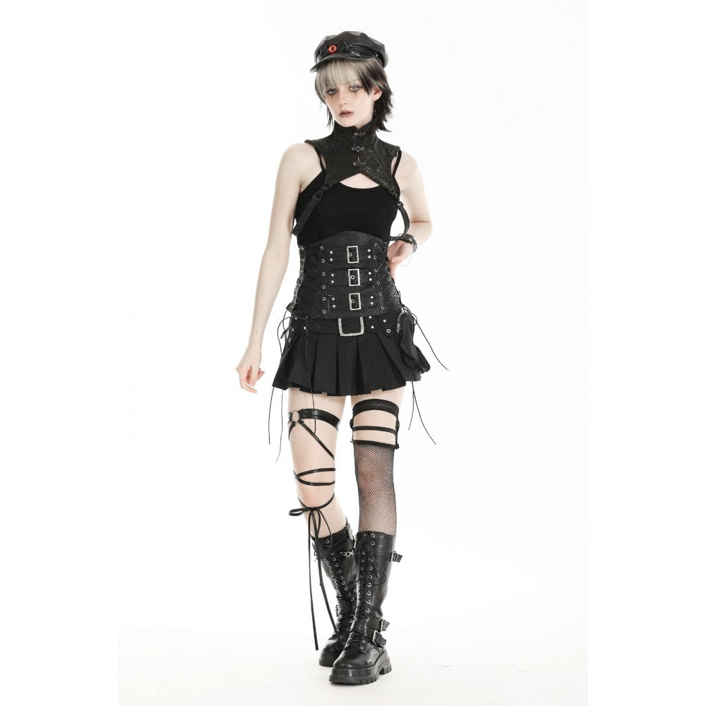 Dark in Love Amalia Snake Skin Effect Collar