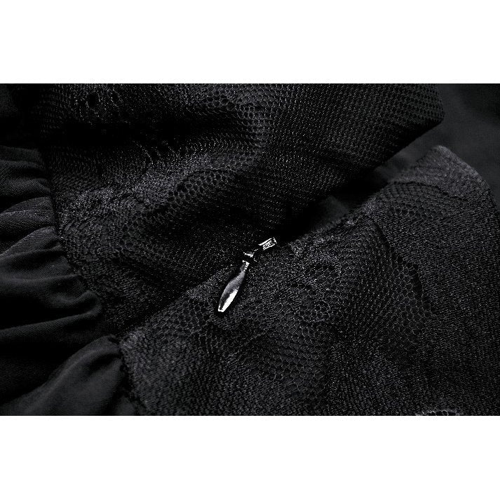 Dark in Love Evrin Embroidered High Waisted Maxi Skirt