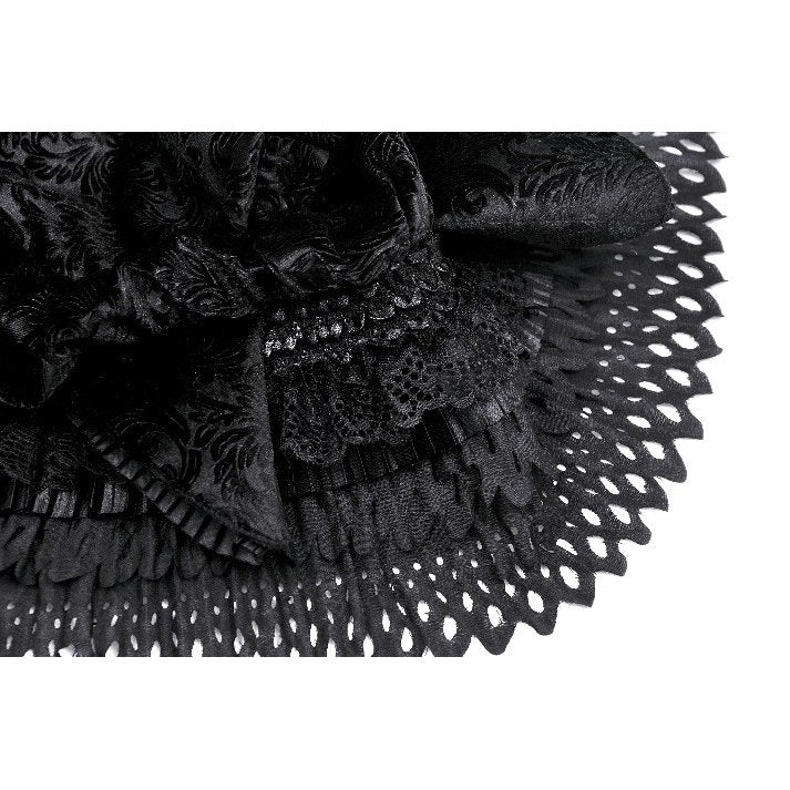 Dark in Love Fia Velvet Bonnet with Cat Ears