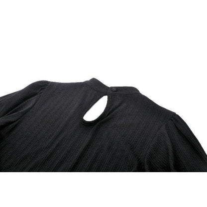 Dark in Love Avalon Gothic Embroidered Puff Sleeve Top