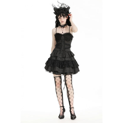 Dark in Love Tullia Frilly Mini Dress