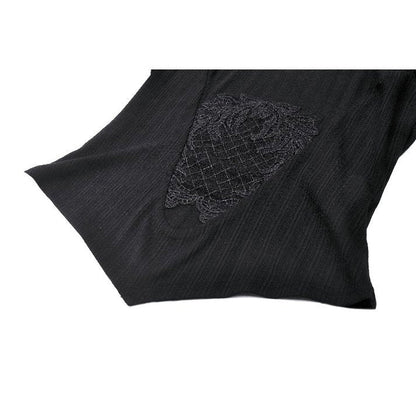Dark in Love Avalon Gothic Embroidered Puff Sleeve Top