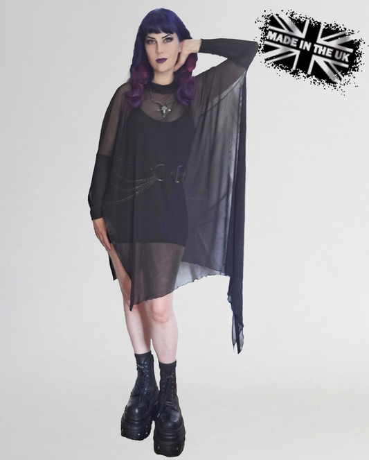 Necessary Evil Anahita Mesh Layer Dress