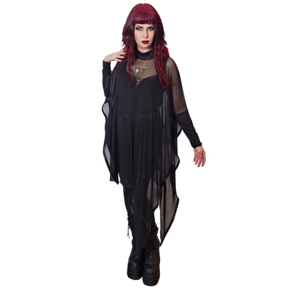 Necessary Evil Anahita Mesh Layer Dress