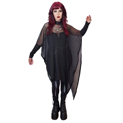 Necessary Evil Anahita Mesh Layer Dress