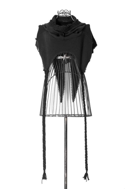 Punk Rave Aletris Cropped Poncho - Kate's Clothing