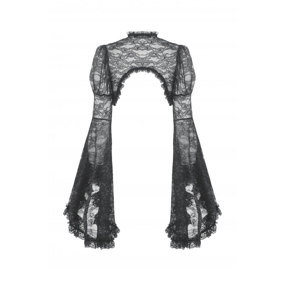 Dark In Love Perdita Lace Bolero - Kate's Clothing