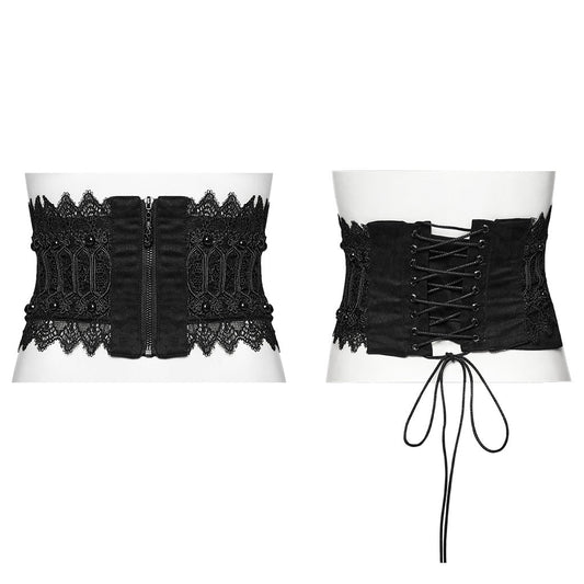 Punk Rave Maxima Lacey Corset Belt