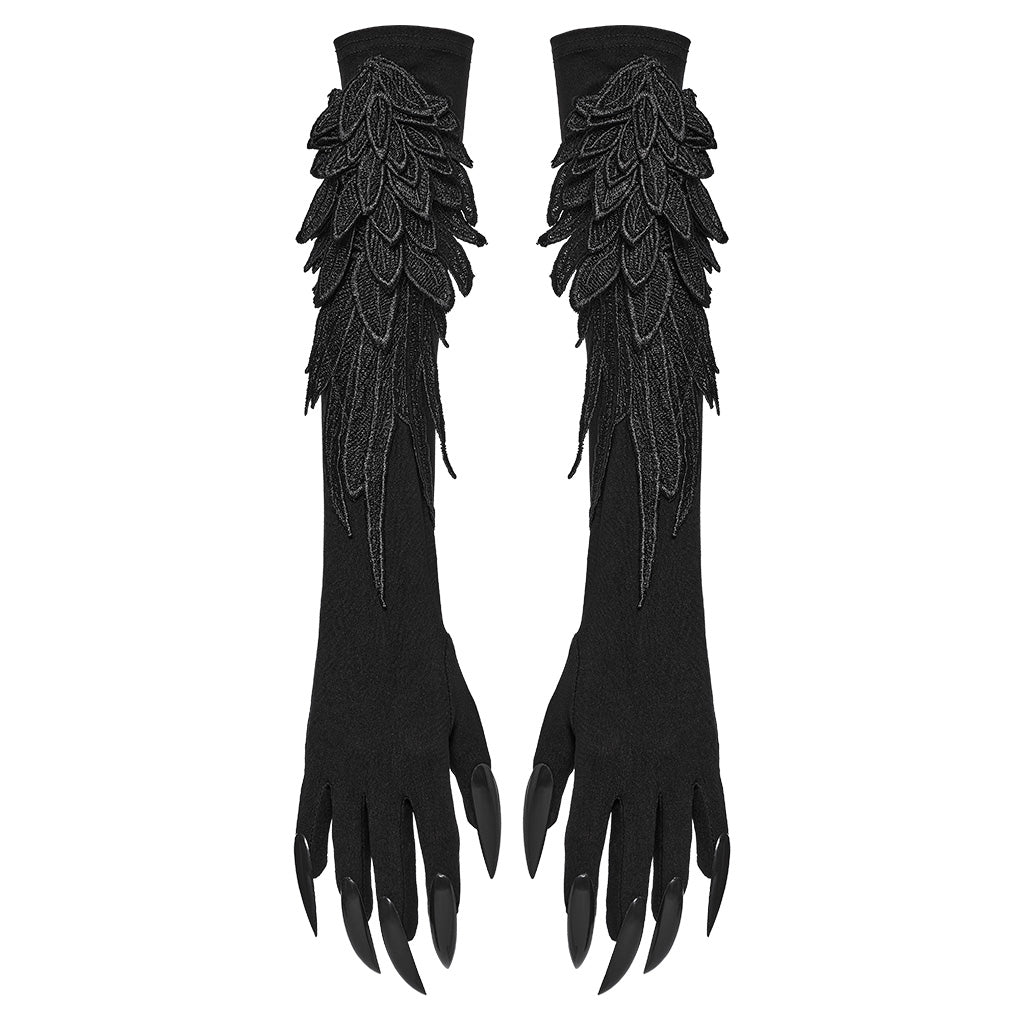 Punk Rave Alectrona Claw Gloves