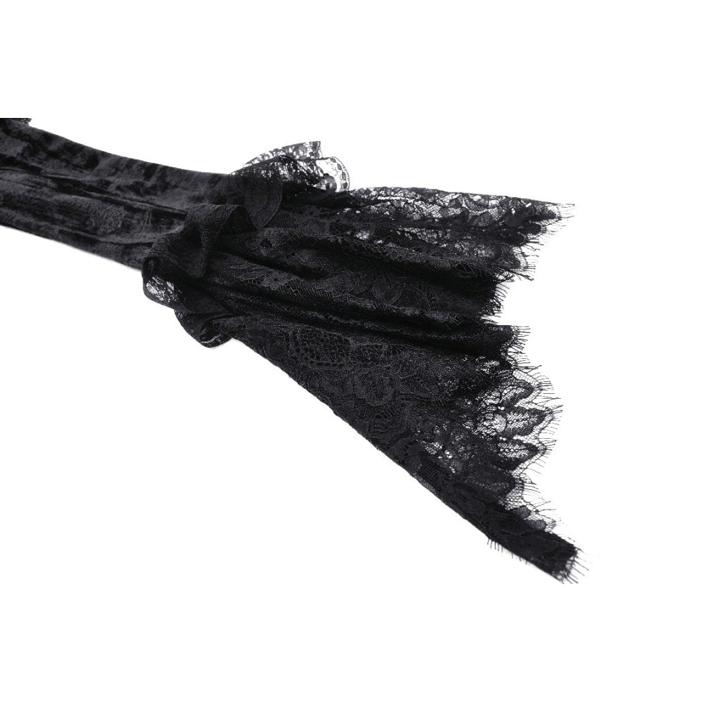 Dark In Love Zathura Off The Shoulder Lace Maxi Dress - Kate's Clothing