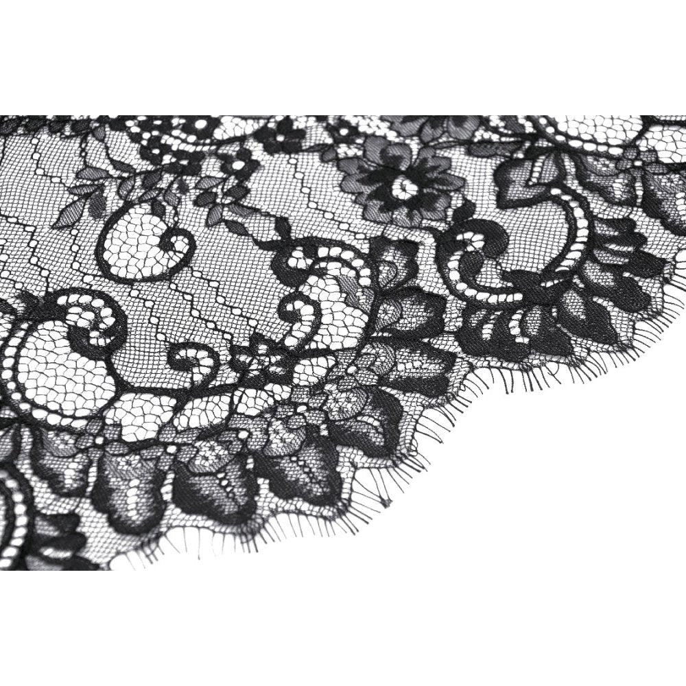 Dark In Love Zathura Off The Shoulder Lace Maxi Dress - Kate's Clothing