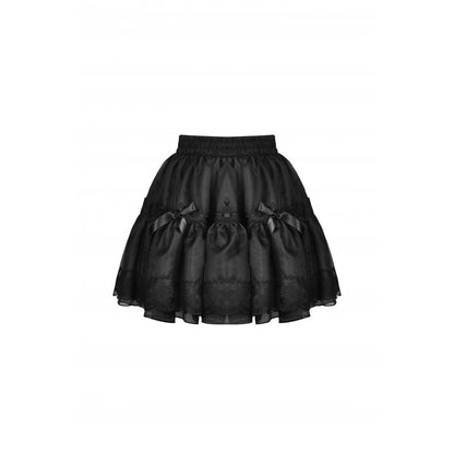Dark In Love Fringilla Mini Skirt - Kate's Clothing