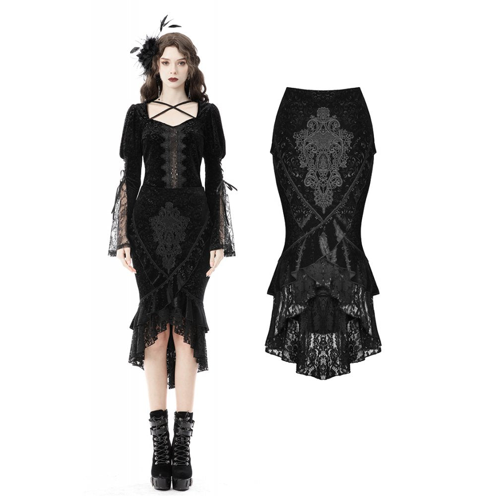 Dark In Love Zira Skirt - Kate's Clothing