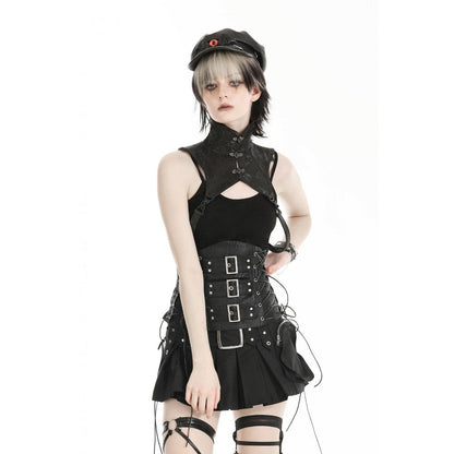 Dark in Love Amalia Snake Skin Effect Collar